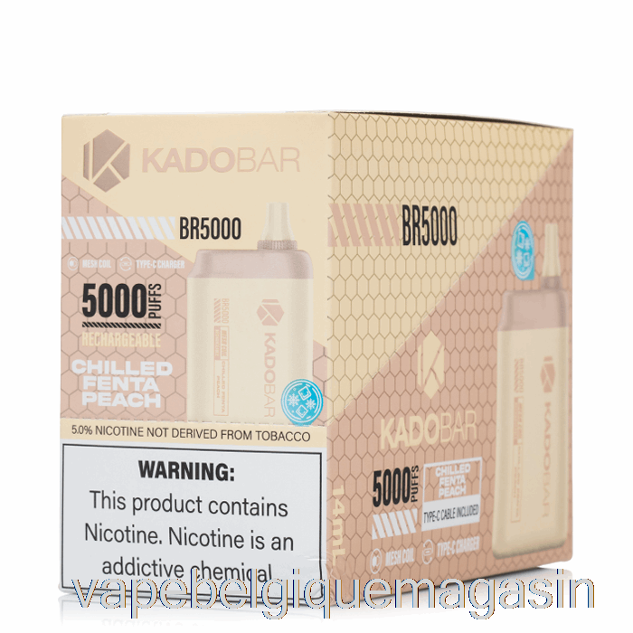 Jus De Vape [paquet De 5] Kado Bar Br5000 Jetable